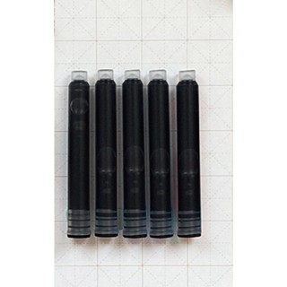 HOBBYEASY 攜帶型鋼筆式毛筆用墨水 -- 墨水管3.4mm口徑---15入