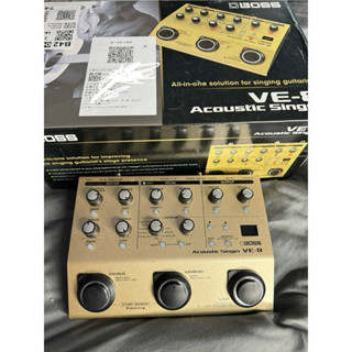 Boss效果器 Boss VE-8 人聲 / 吉他 效果器 80秒錄音的Looper功能 VE8 /內含原廠 變壓器