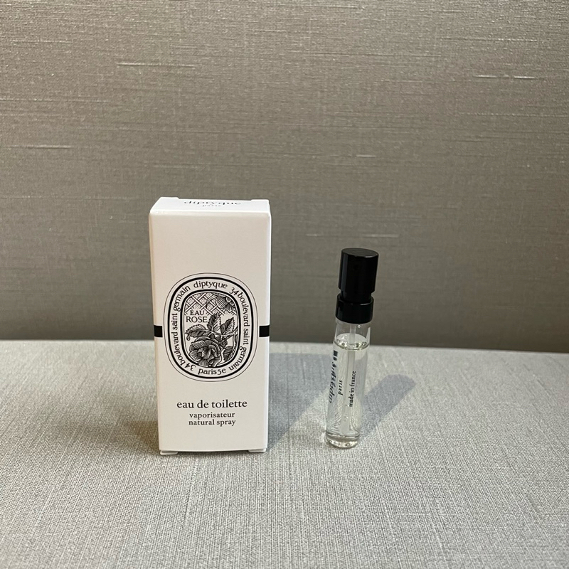 Diptyque 玫瑰之水 試管 淡香水2ml EAU ROSE 全新