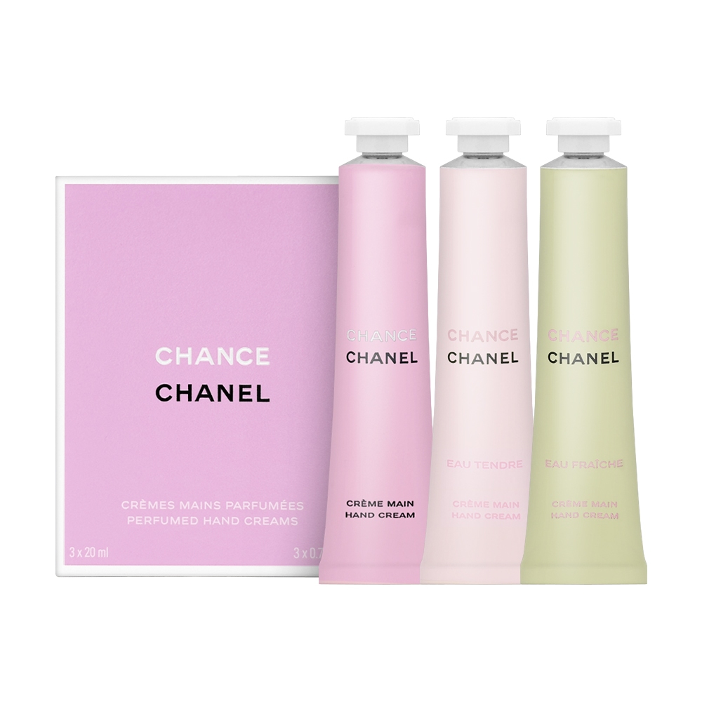 CHANEL 香奈兒｜CHANCE 香氛玉手霜 20ml*3