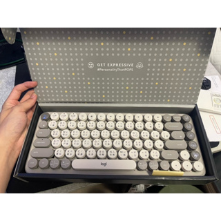 POP KEYS羅技無線機械式鍵盤 9.5成新