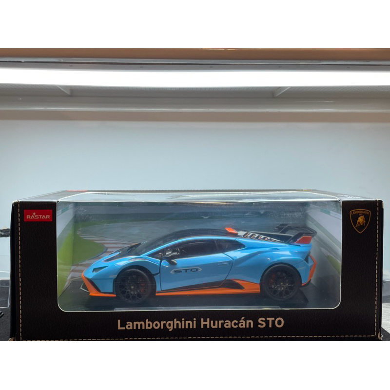 （午夜車舖）1:18模型車 Lamborghini Huracan STO全開