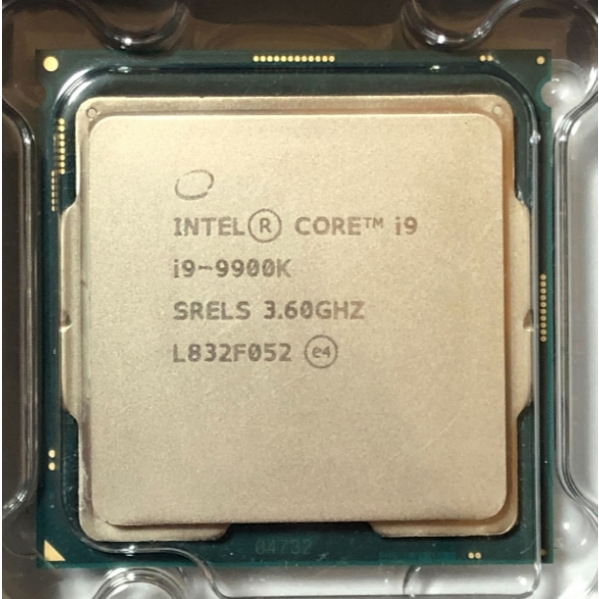 INTEL I9-9900K CPU 9代天花板 升級首選
