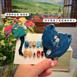 霍爾的移動城堡 卡西法 可動冰箱貼 宮崎駿 磁鐵冰箱貼 客製化冰箱貼 自製周邊