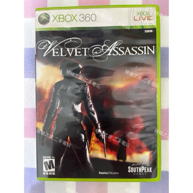 XBOX 360 溫柔刺客 英文版 VELVET ASSASSIN XBOX360