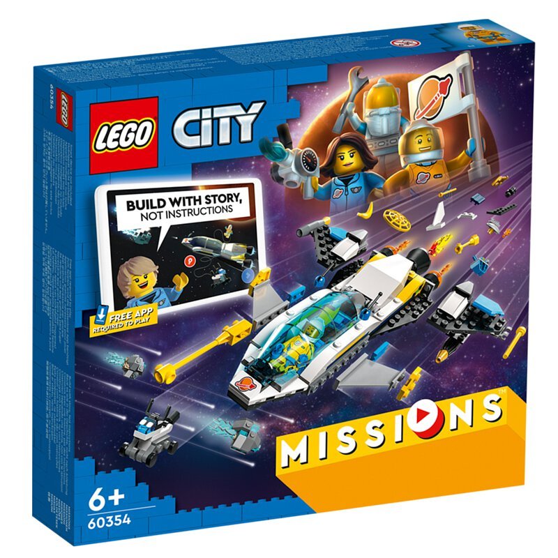 LEGO 樂高 60354 CITY 城市 火星太空船探測任務 全新未拆好盒