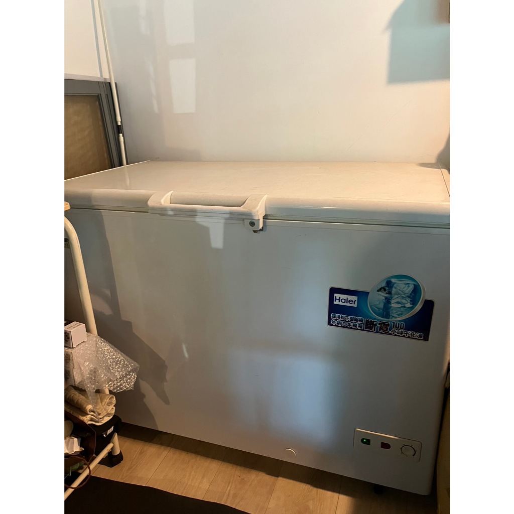 [二手優品] Haier 海爾 營業用冷凍庫 上掀式冷凍櫃 大型冷凍櫃-限自取