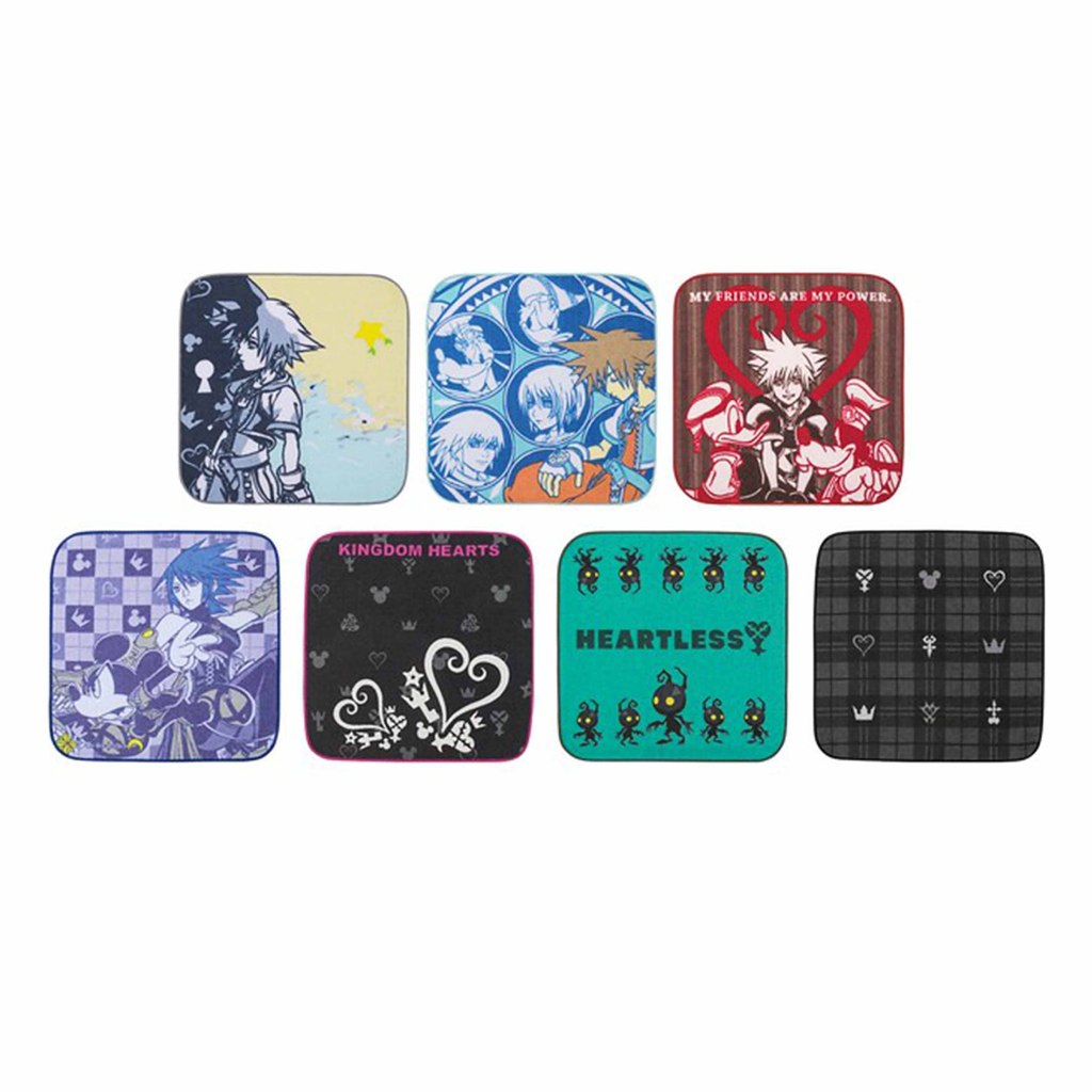 （現貨）王國之心 一番賞 3 KINGDOM HEARTS Ⅲ DISNEY E賞 毛巾 手帕 手巾 索拉 米奇 國王