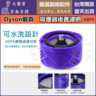 【臺灣現貨】dyson 戴森 濾芯 v6 sv03 sv04 sv07 手持式吸塵器 濾心 副廠配件 HEPA後置濾網