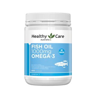 Healthy Care澳洲魚油膠囊 400顆1瓶 【澳洲晶艷】有效日期：2027年01月