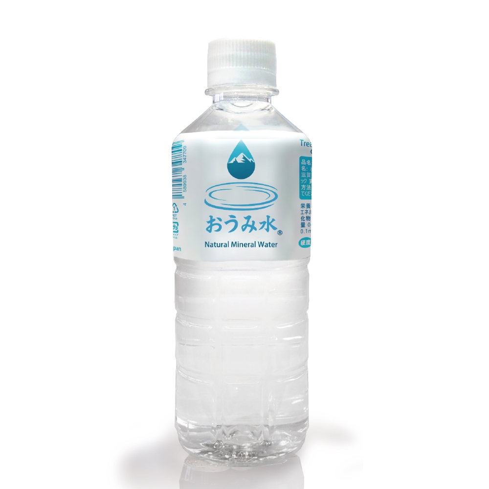 日本滋賀縣 天然礦泉水 OMISUI 500ML 20瓶一箱(日本原裝現貨免運費) 獨家銷售