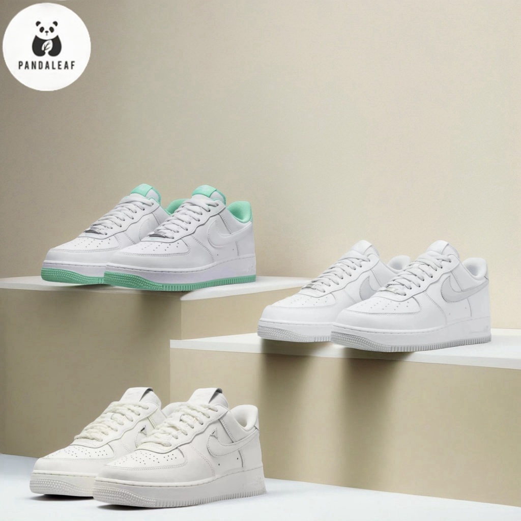 PANDA LEAF NIKE AIR FORCE 1 AF1  白 綠 淺灰綠 銀勾 鐵牌 DH7561-103