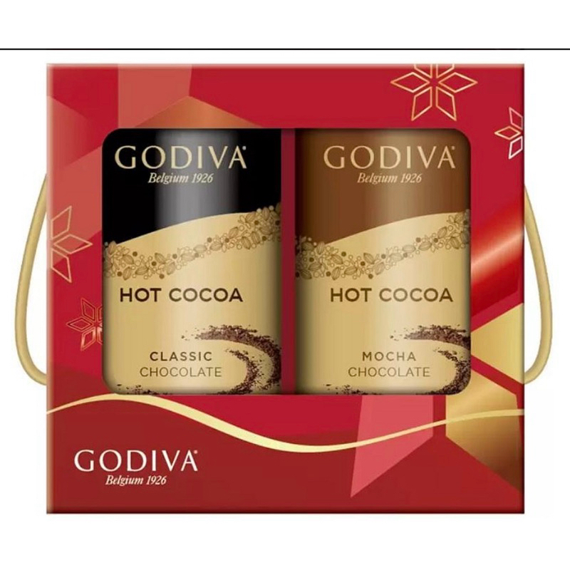 Godiva罐裝巧克力可可粉禮盒 410公克 X 2入 好市多代購