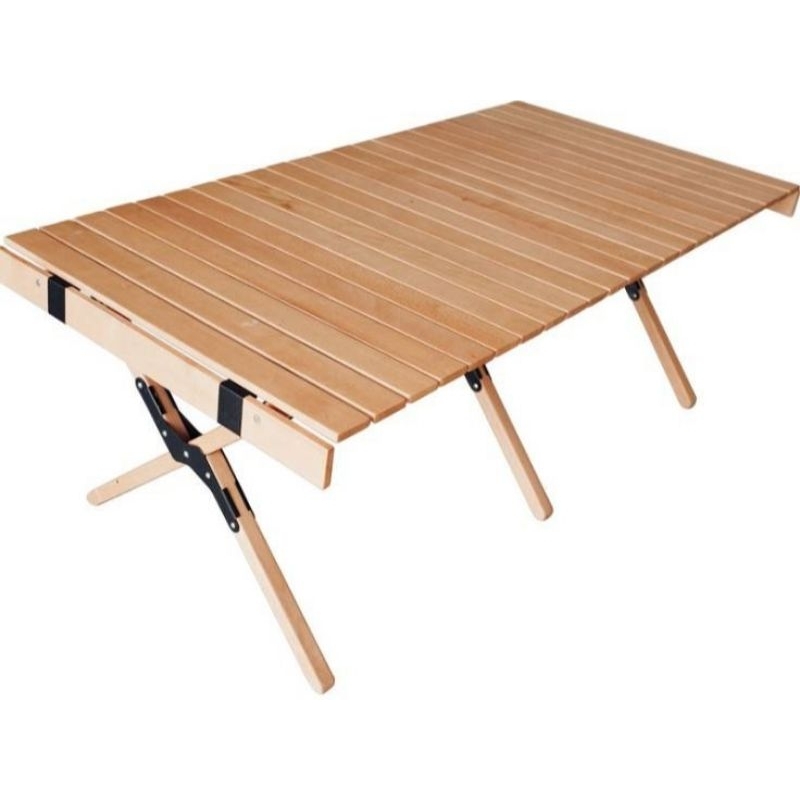 120cm 櫸木蛋捲桌 結構穩固 承重力強 9成新