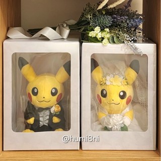 ➡️現貨⬅️ 寶可夢中心限定 婚禮 皮卡丘 娃娃 新郎 新娘 婚禮皮卡丘 Pokémon Garden Wedding