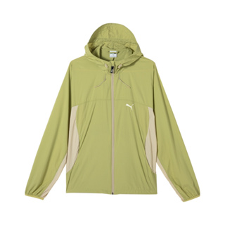 PUMA 風衣外套 流行系列大都會UV連帽風衣外套(N) 中 62837089 現貨 綠色