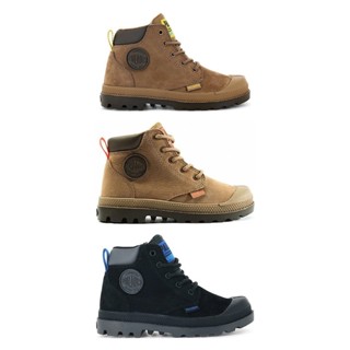 PALLADIUM PAMPA HI CUFF WP OZ 黑色 焦糖 褐黃 拉鍊 中筒 防水靴 中童鞋【57216】