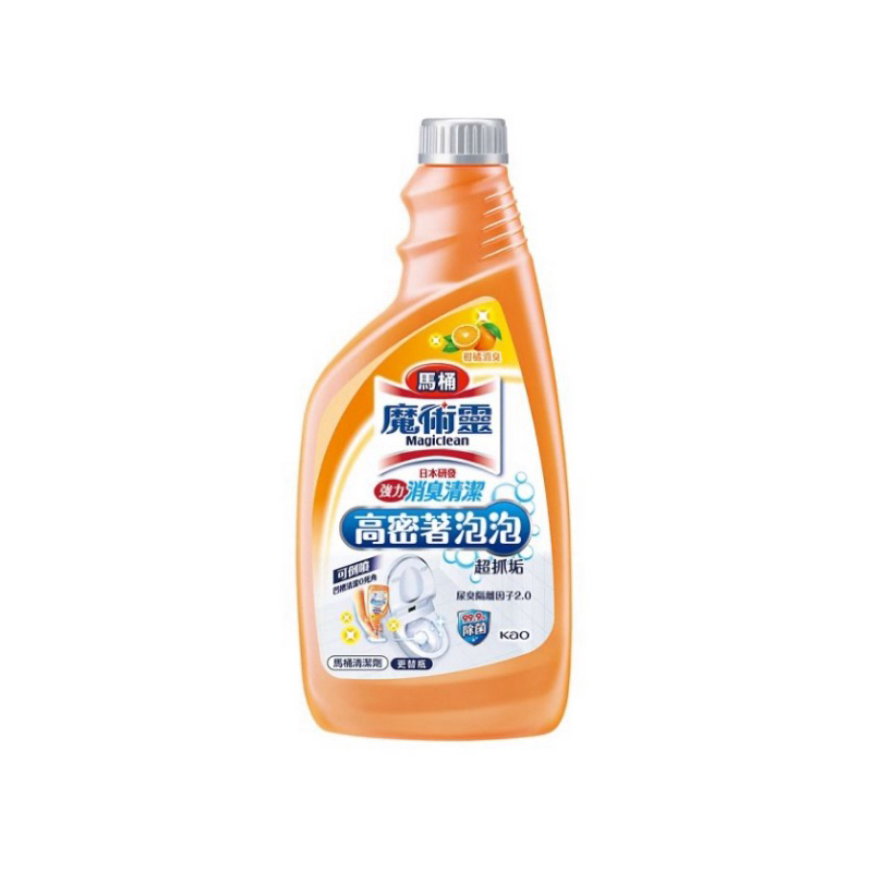 魔術靈高密泡馬桶清潔劑500ml-柑橘/草本