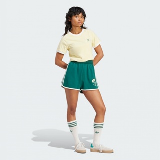 【ADIDAS】VRCT SHORT 綠 短褲 女款 運動褲 三葉草 真理褲 休閒 IR6045