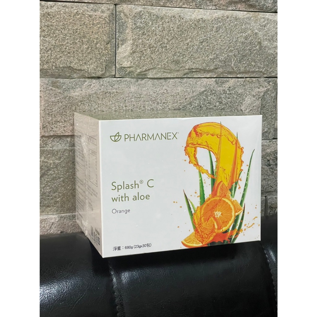 Nu skin 如新沛泉 蘆薈活力飲品 Splash C (沛泉C) with ALOE 柳橙口味 蘆薈活力飲