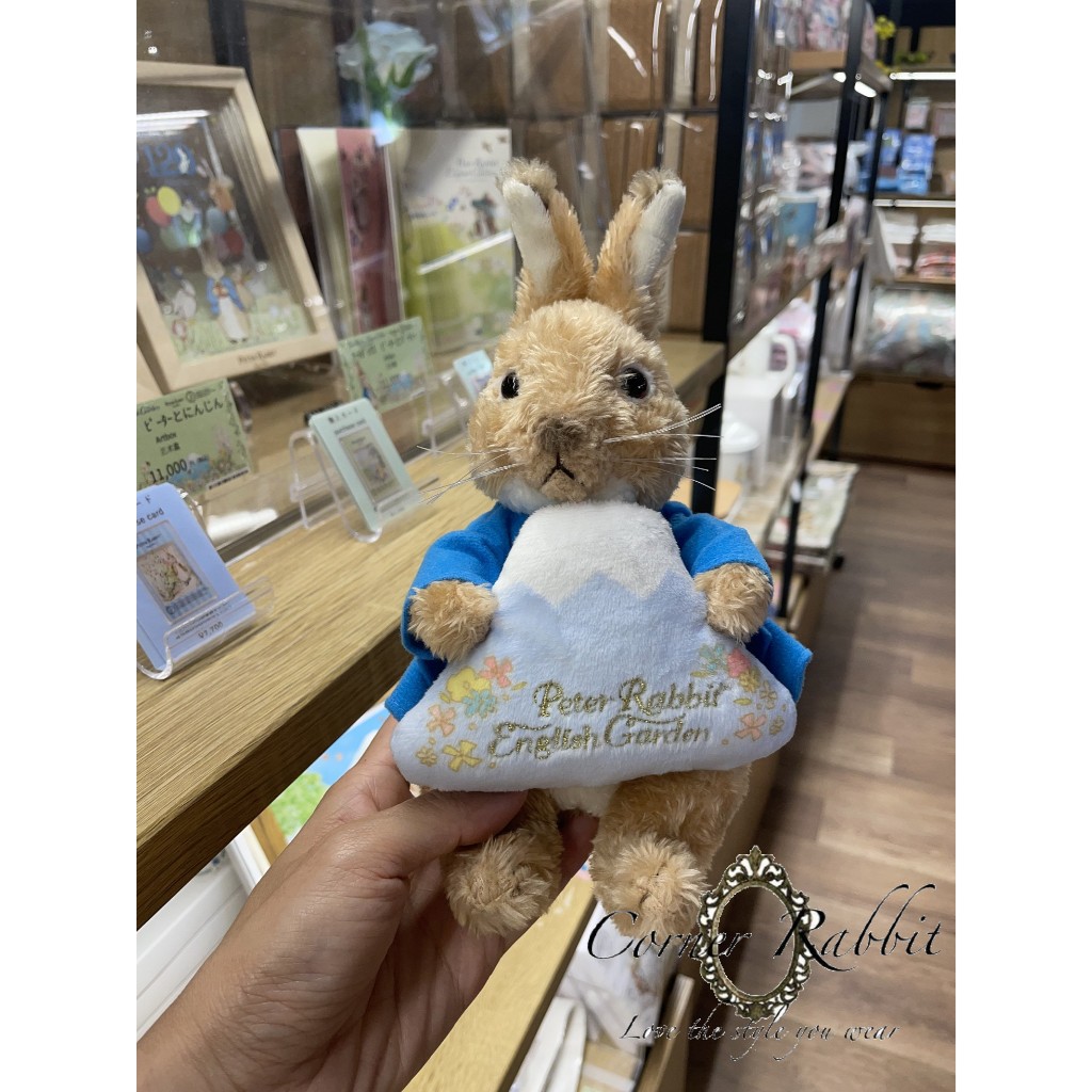 【Corner Rabbit】日本代購 河口湖限定 富士山與彼得兔peter rabbit玩偶