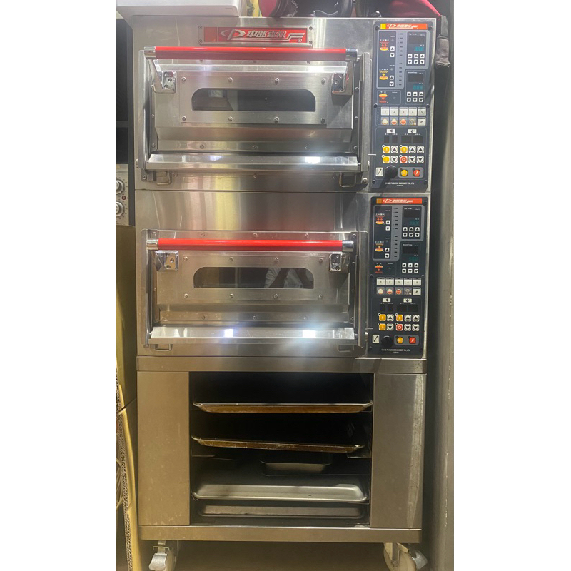 二手中部電機烤箱K-25-IAB單盤兩層
