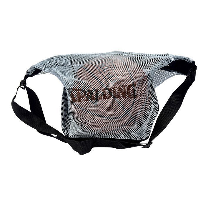 SPALDING 斯伯丁 網狀球袋 籃球袋 單顆球袋 SPB5321N69 銀藍【S.E運動】