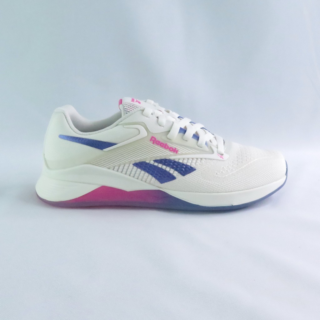 REEBOK NANO X4 100074188 女 訓練鞋 多功能 健身 重訓 米藍粉【iSport愛運動】