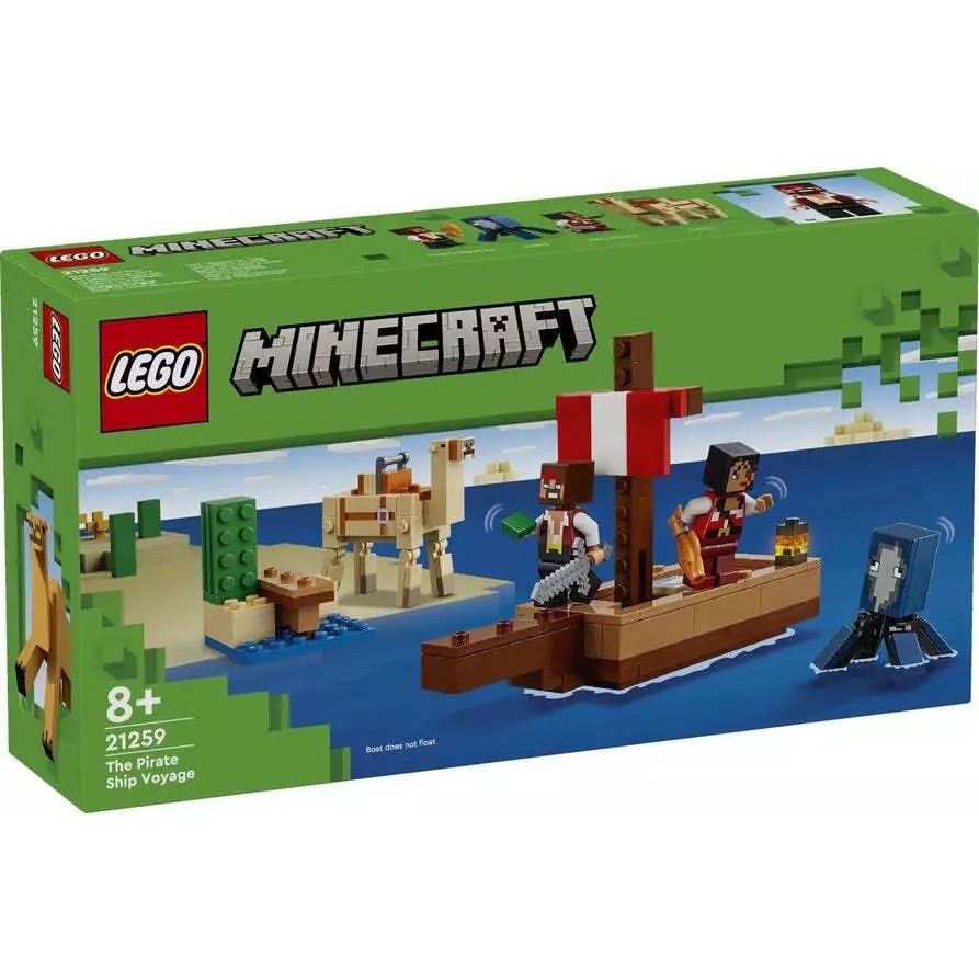 【樂GO】樂高 LEGO 21259 海盜船航行 麥塊 海賊船 我的世界 當個創世神 MC 玩具 禮物 樂高正版全新