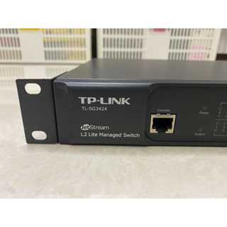 TP-link SG3424 Gigabit L2網管型交換器 含4個SFP埠