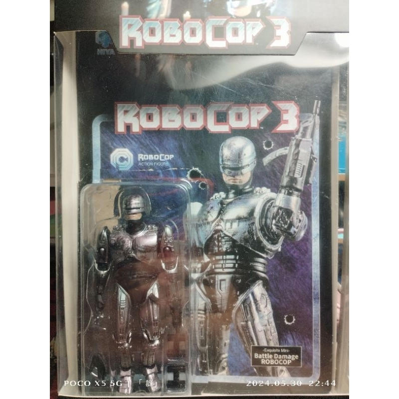 HIYA Toys 極致迷你系列 機械戰警3 戰損版 海雅 機器戰警 機械戰警 robocop robo cop