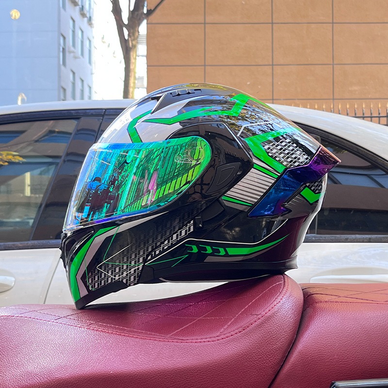 💥台灣現貨💥ORZ-911 機車安全帽 全罩式全盔 摩托車電動車頭盔 可樂帽 防UV雙鏡片 可拆洗內襯