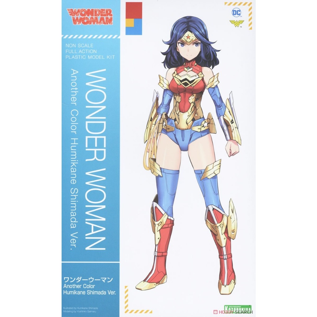 全新現貨 壽屋 DC 神力女超人 異色版 島田文金Ver WONDER WOMAN 組裝模型