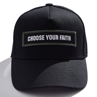 UNDER PEACE 24SS CYF PATCH / MESH CAP 網帽 / 棒球帽 (黑色) 化學原宿