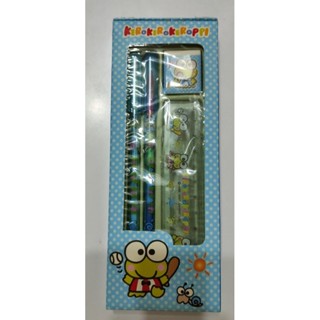 Sanrio 三麗鷗 全新 2007 大眼蛙 皮皮蛙 文具組 $200