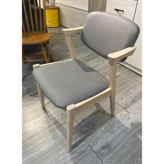 【新荷傢俱工場 】KB -實木餐椅 宮崎椅(多色) 皮餐椅 布餐椅 書桌椅 咖啡椅 休閒椅