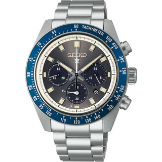 SEIKO 精工 PROSPEX SPEEDTIMER 賽車主題時尚太陽能三眼計時男錶 SSC939P1/41.4mm