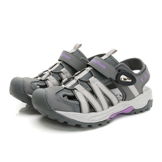 GOODYEAR 固特異 女款 戶外涼鞋 護趾運動磁扣涼鞋 運動 灰紫 GAWS42608