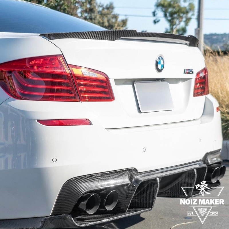 【乾碳】BMW F10｜F10 M5 升級 M4款 乾式碳纖維 尾翼 壓尾 擾流板 密合 卡夢 520 528