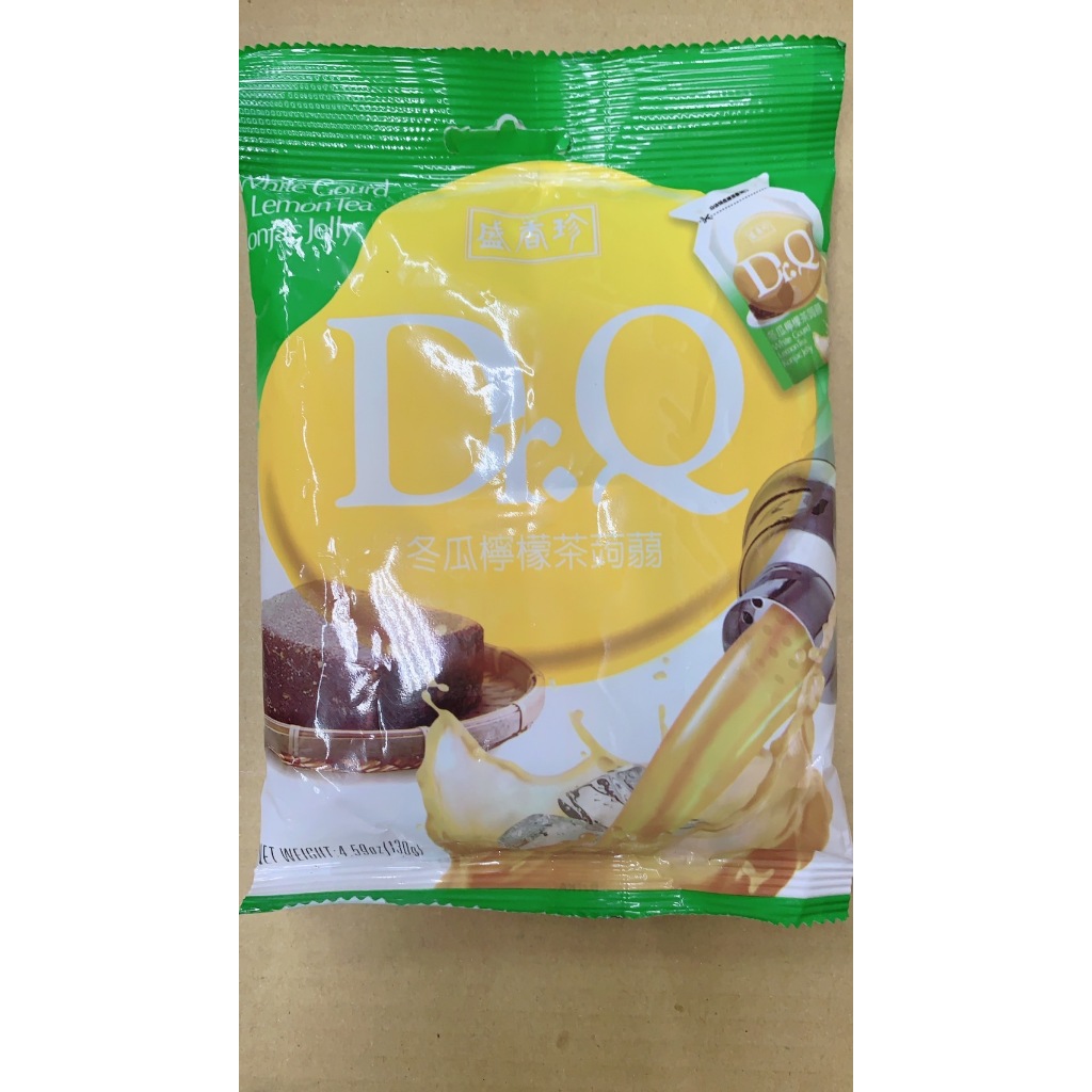 盛香珍Dr.Q茶蒟蒻130g-冬瓜檸檬茶         賞味期：2024/7/20