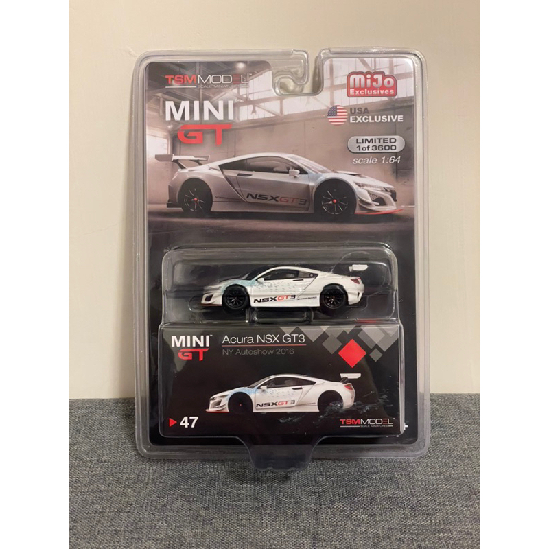 MINI GT 1/64 Acura NSX GT3 #47