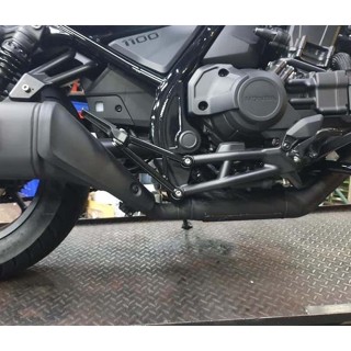 Rebel 1100T DCT腳踏偏移板 適用於 本田 叛軍1100改裝腳踏前移支架 rebel500S Rebel 1