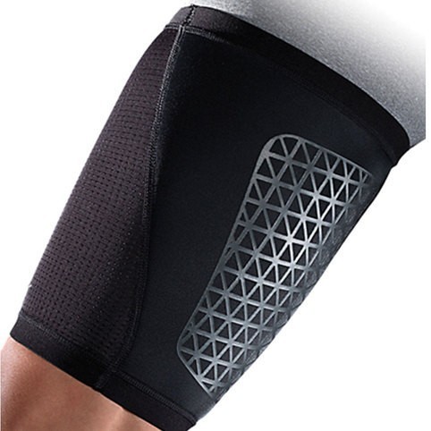 NIKE 彈性 大腿護套 護大腿  大腿肌肉拉傷防護   彈性大腿護套 運動護具  黑  NMS34001