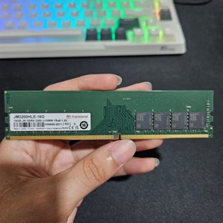 【Transcend 創見】16GB JetRam DDR4 3200 桌上型記憶體 (JM3200HLE-16G)
