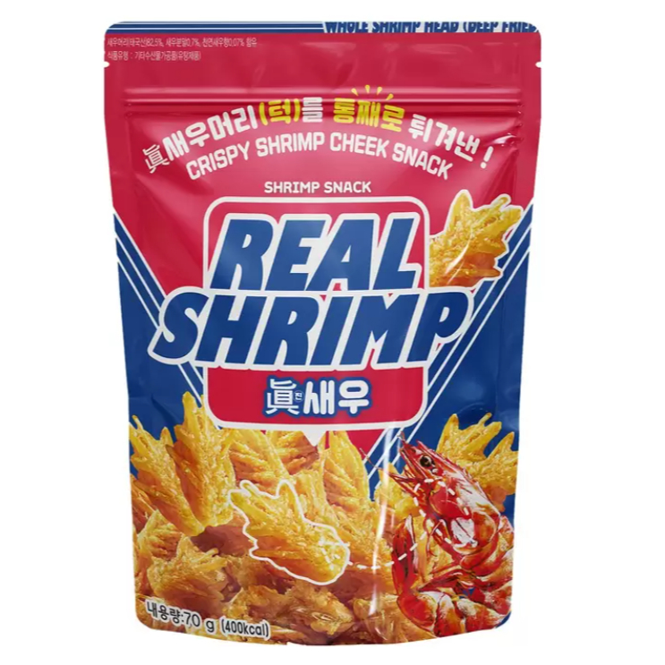 COSTCO代購 好市多 Real Shrimp 脆蝦頰 炸蝦 蝦條 蝦餅 蝦子 70公克 Shrimp Cheek