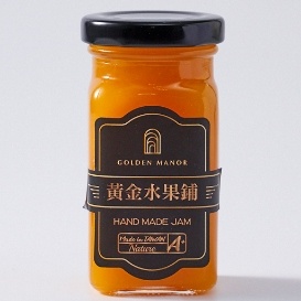【黃金水果鋪】愛文芒果 手作果醬(方瓶)130g