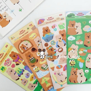 『現貨』羊蛋蛋 韓國 正版 KiKi QUOKKA 貼紙 花園 居家 party 沙灘 短尾矮袋鼠 矮袋鼠 袋鼠 冰箱貼