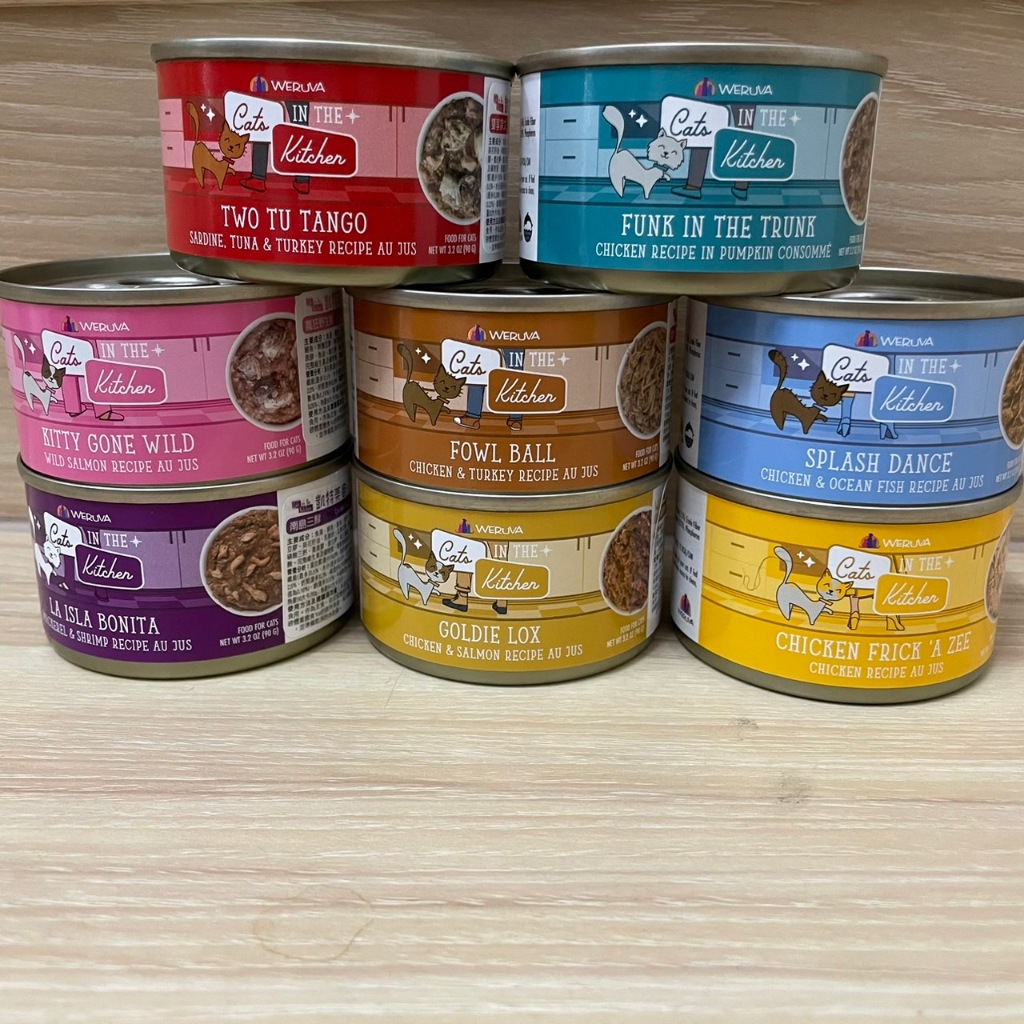 Cats in the Kitchen凱特鮮廚 貓咪主食罐90g/170G 6種口味 貓罐頭 貓主食 貓食 凱特美廚