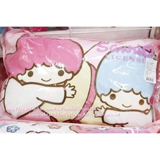 ♥小花花日本精品♥MELODY 雙子星 粉紅 抱枕 車用靠枕 小枕頭 可拆洗出清特價枕~8