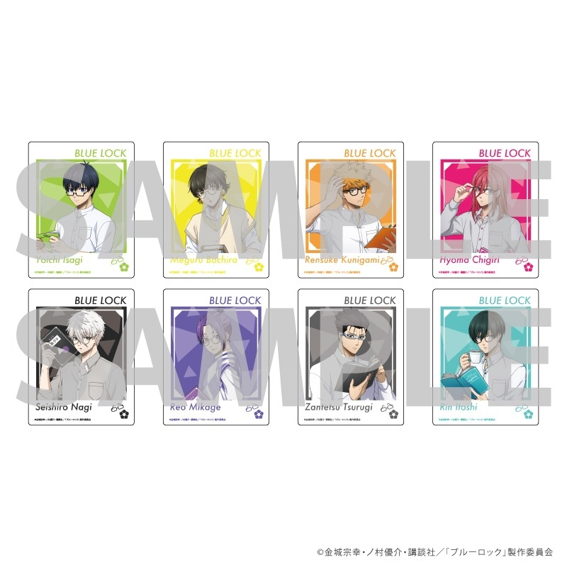 藍色監獄 ブルーロック BLUE LOCK 眼鏡 ver. 壓克力卡 千切豹馬 國神鍊介 糸師凜 劍城斬鐵